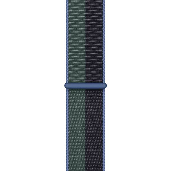 Apple Watch 45mm sport loop in midnight/eucalyptus color - Picture 2 of 5